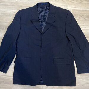 Baracuta Charcoal Wool 3-Button Sport Coat Blazer Men’s 42R Made in Canada